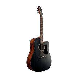 Ibanez AAD190CE-WKH Acoustic/Electric Guitar, Weathered Black Open Pore