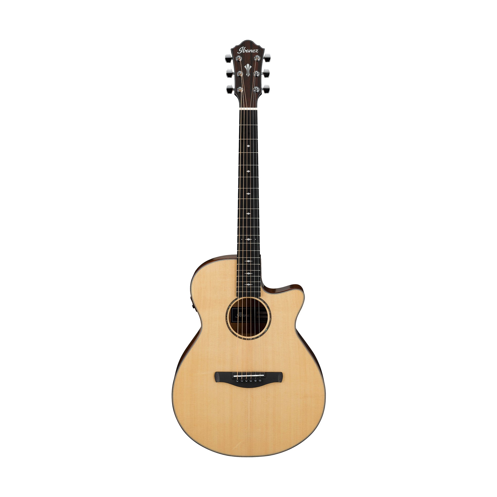 Ibanez AEG200-LGS Acoustic-Electric Guitar, Natural Low Gloss