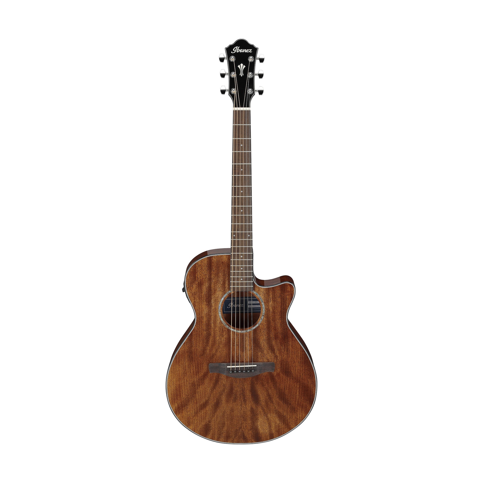 Ibanez AEG61-NMH Acoustic Guitar, Natural Mahogany