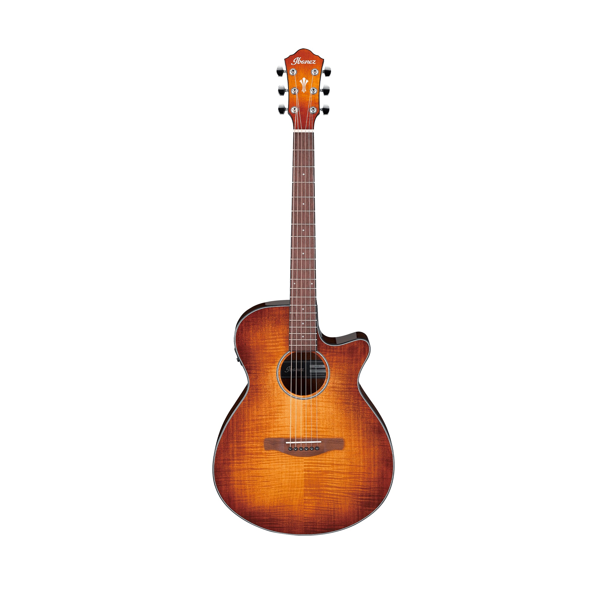 Ibanez AEG70-VVH Acoustic-Electric Guitar, Vintage Violin High Gloss