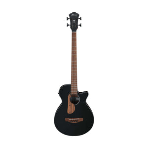 Ibanez AEGB24E-BKH Acoustic Bass Guitar, Black High Gloss