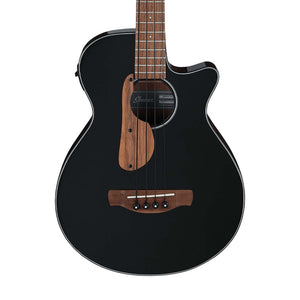 Ibanez AEGB24E-BKH Acoustic Bass Guitar, Black High Gloss