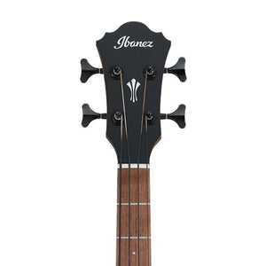 Ibanez AEGB24E-BKH Acoustic Bass Guitar, Black High Gloss