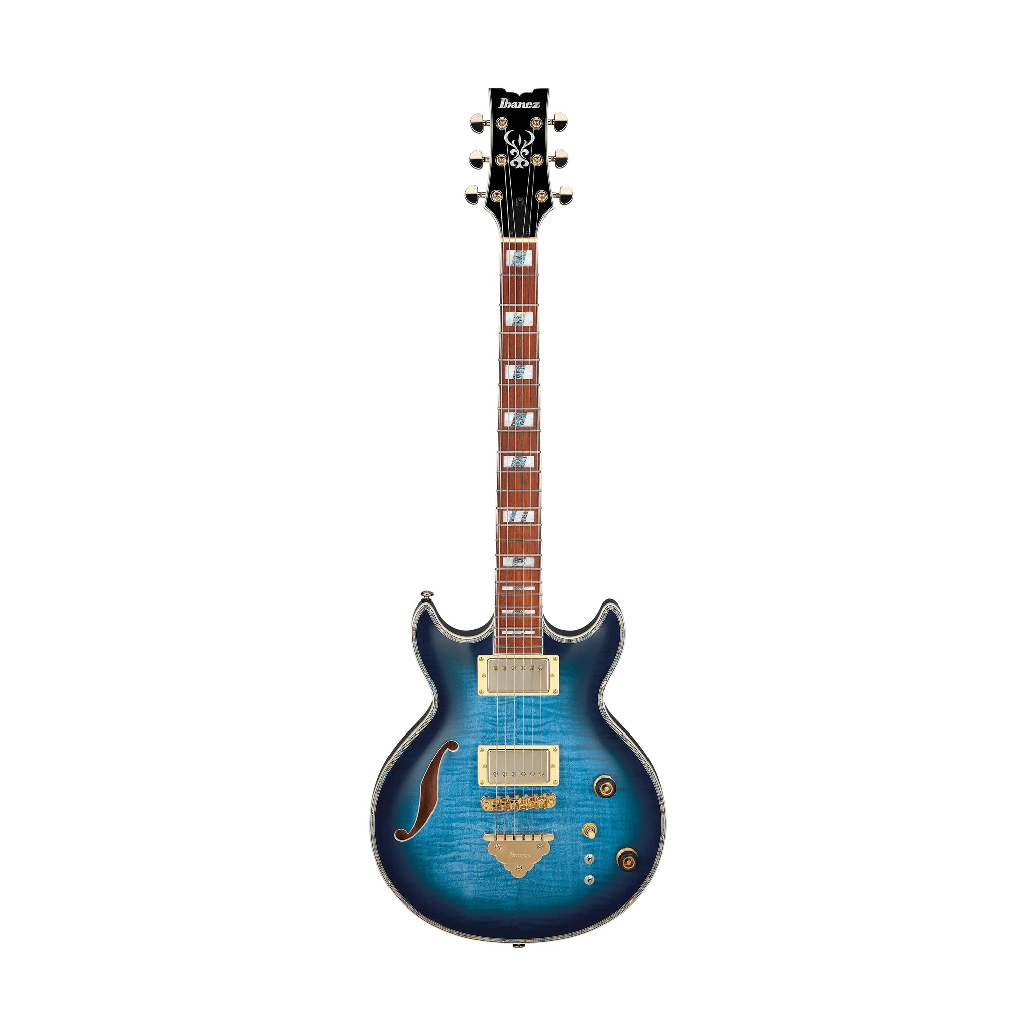 Ibanez AR520HFM-LBB Electric Guitar, Light Blue Burst