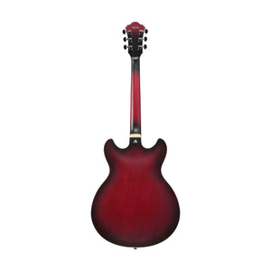 Ibanez Artcore AS53-SRF Electric Guitar, Sunburst Red Flat