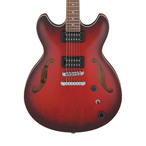 Ibanez Artcore AS53-SRF Electric Guitar, Sunburst Red Flat