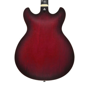 Ibanez Artcore AS53-SRF Electric Guitar, Sunburst Red Flat
