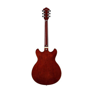 Ibanez AS73FM-TIF Semi-Hollow Electric Guitar, Transparent Indigo Fade