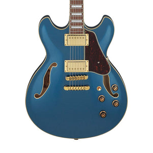 Ibanez Artcore AS73G-PBM Electric Guitar, Prussian Blue Metallic