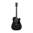 Ibanez AW1040CE-WK Acoustic/Electric Guitar, Weathered Black