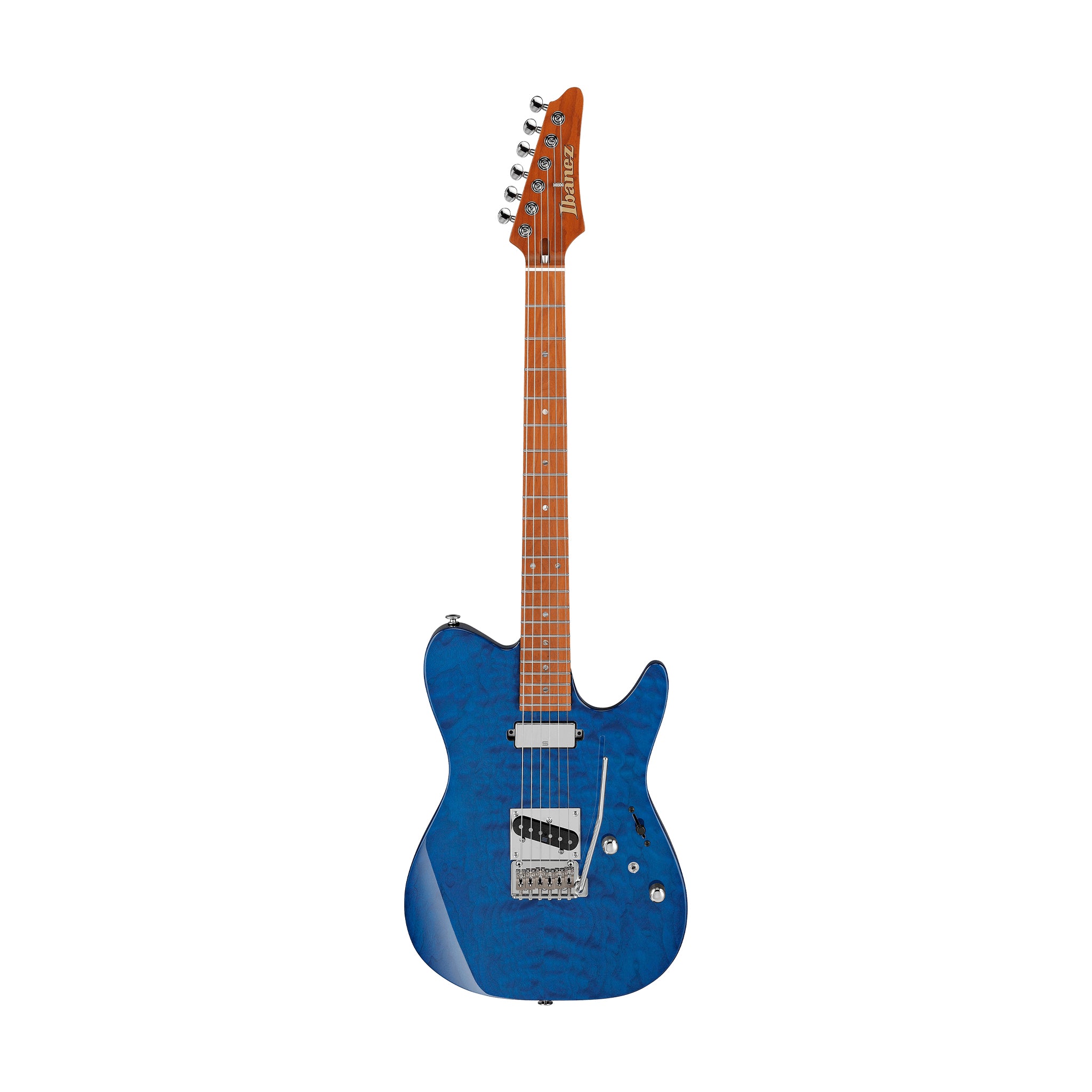 Ibanez Prestige AZS2200Q Electric Guitar, Royal Blue Sapphire
