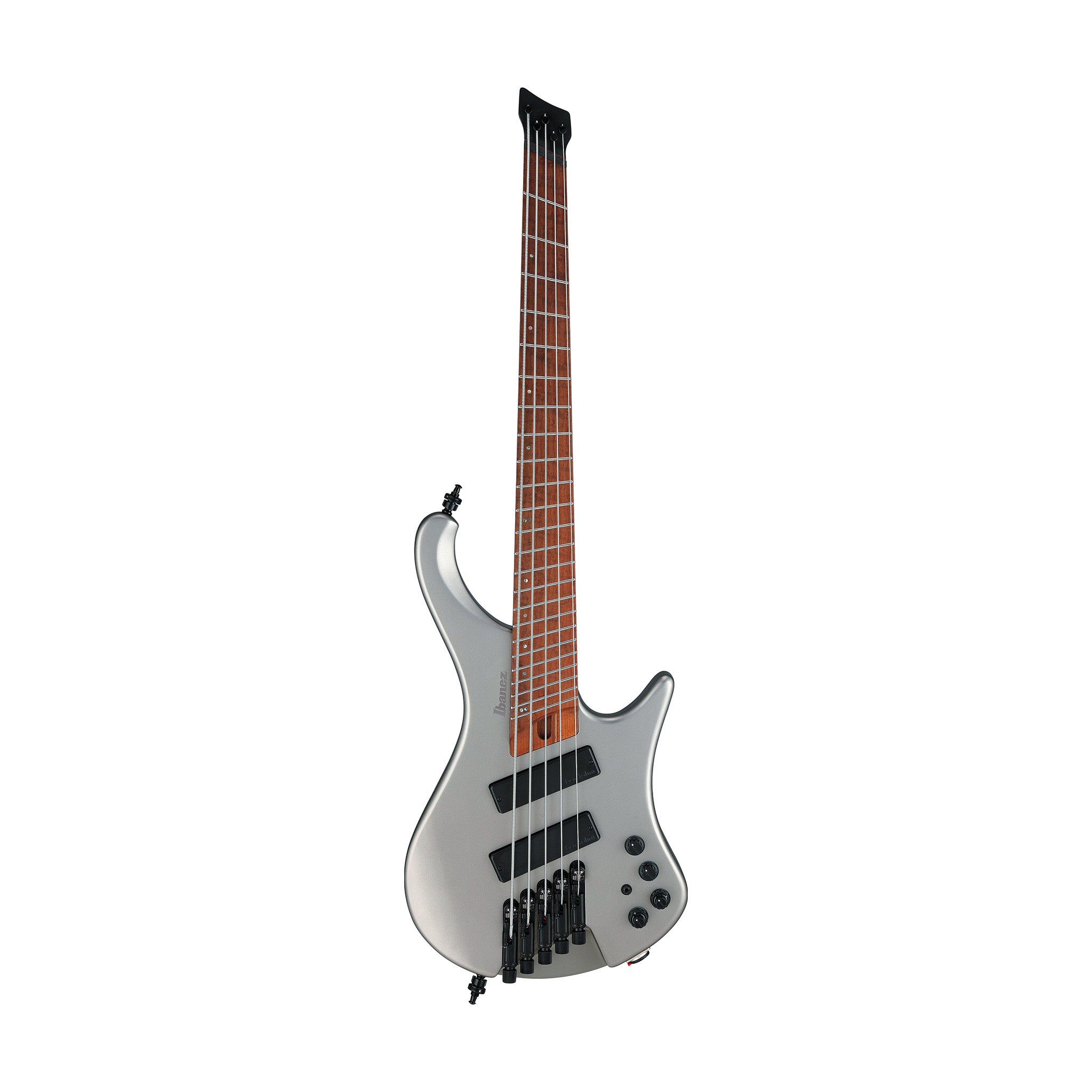 Ibanez Bass Workshop EHB1005SMS-MGM 5-String Electric Bass Guitar w/Gig Bag, Metallic Gray Matte