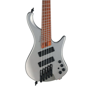 Ibanez Bass Workshop EHB1005SMS-MGM 5-String Electric Bass Guitar w/Gig Bag, Metallic Gray Matte