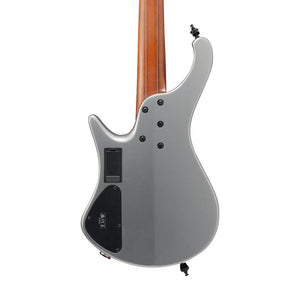 Ibanez Bass Workshop EHB1005SMS-MGM 5-String Electric Bass Guitar w/Gig Bag, Metallic Gray Matte