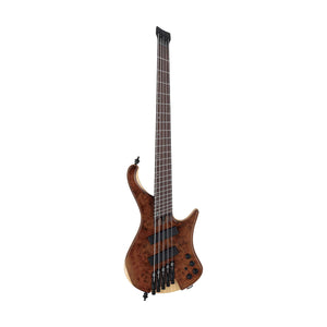 Ibanez Bass Workshop EHB1265MS-NML Multi-Scale Electric Bass w/Gig Bag, Natural Mocha Low Gloss