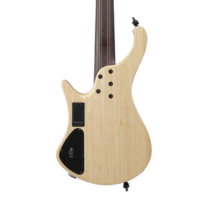 Ibanez Bass Workshop EHB1265MS-NML Multi-Scale Electric Bass w/Gig Bag, Natural Mocha Low Gloss