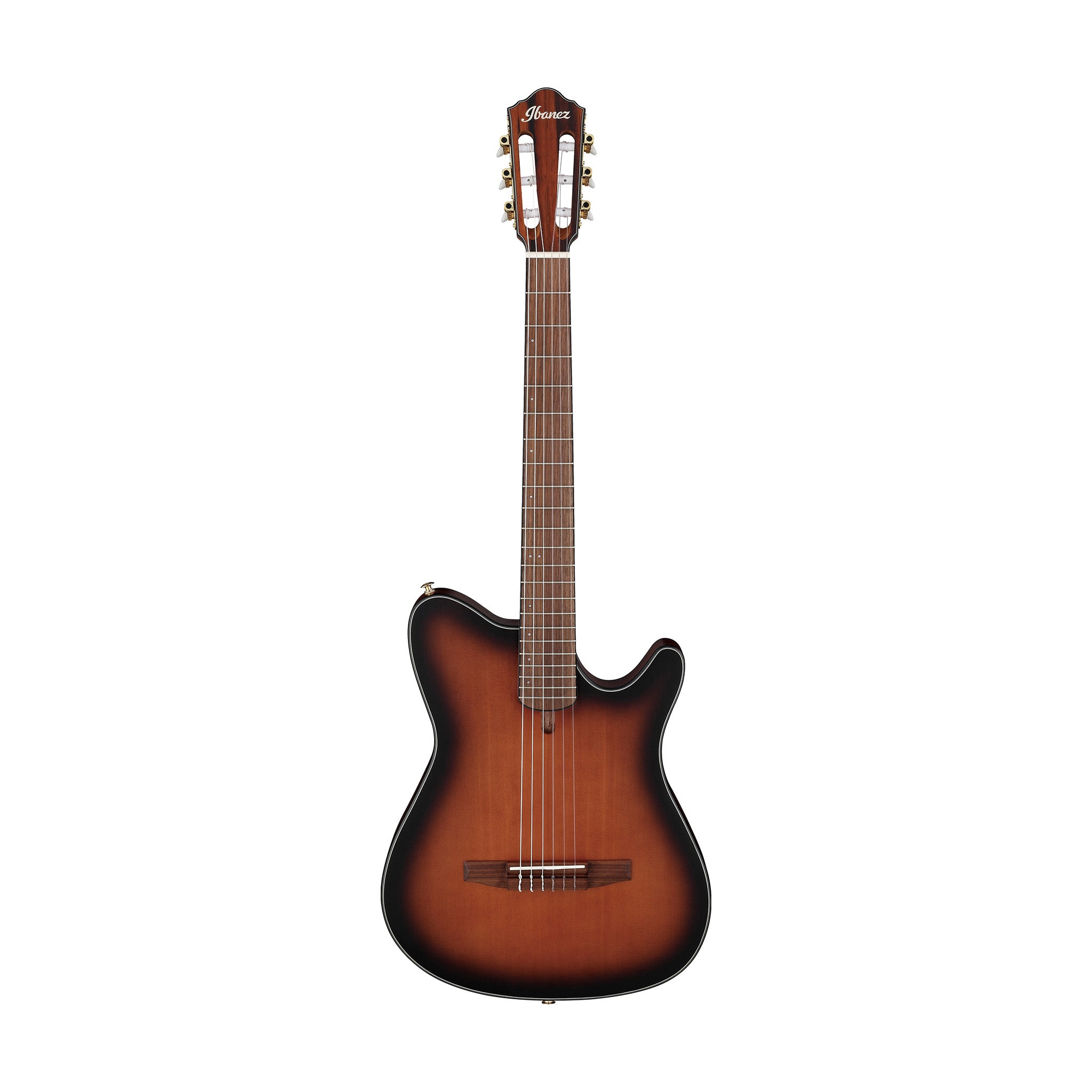 Ibanez FRH10N-BSF Acoustic-Electric Guitar, Brown Sunburst Flat