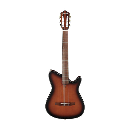 Ibanez FRH10N-BSF Acoustic-Electric Guitar, Brown Sunburst Flat