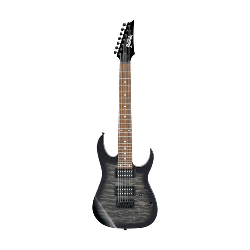 Ibanez GRG7221QA-TKS Electric Guitar, Transparent Black Sunburst