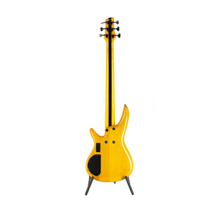 Ibanez GVB1006-AM Gerard Veasley Signature 6-String Electric Bass w/Case, Amber