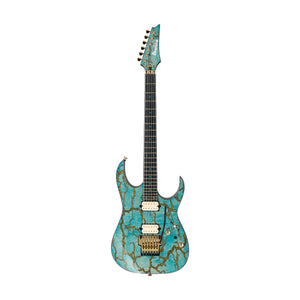 Ibanez J Custom Limited Edition JCRG2103-LBT Electric Guitar w/Case, Lander Blue Turquoise
