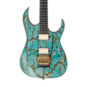 Ibanez J Custom Limited Edition JCRG2103-LBT Electric Guitar w/Case, Lander Blue Turquoise
