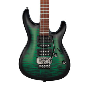 Ibanez KIKOSP3-TEB Electric Guitar, Transparent Emerald Burst