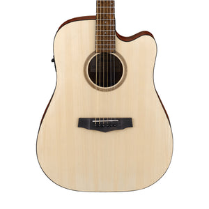 Ibanez PF10CE-OPN Acoustic Guitar, Open Pore Natural