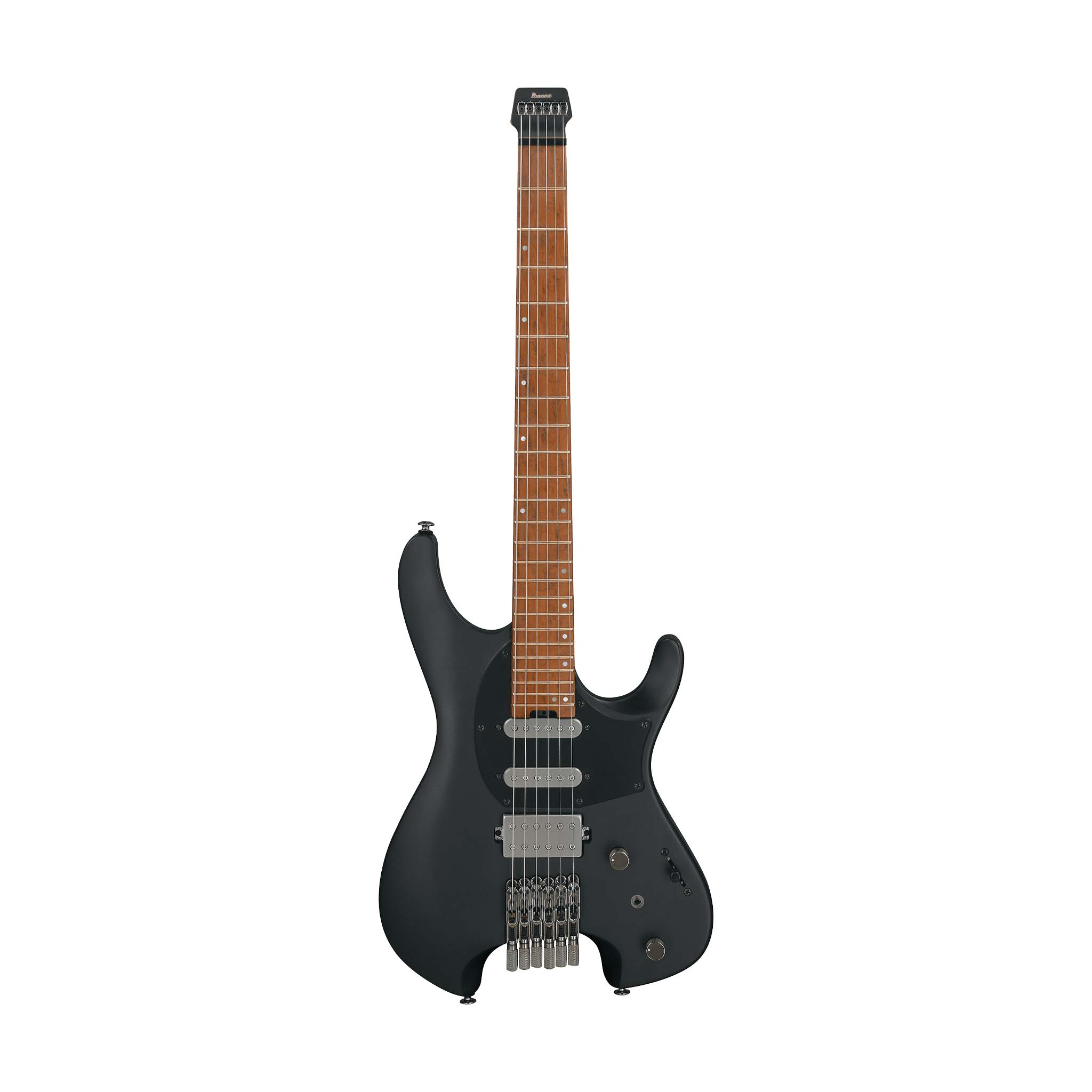 Ibanez Q54-BKF Headless Electric Guitar w/Bag, Black Flat