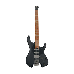 Ibanez Q54-BKF Headless Electric Guitar w/Bag, Black Flat