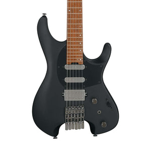 Ibanez Q54-BKF Headless Electric Guitar w/Bag, Black Flat