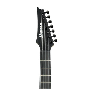 Ibanez Iron Label RGIXL7-BKF 7-String Electric Guitar, Black Flat