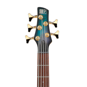 Ibanez SR405EPBDX Standard 5-String Bass Guitar, Tropical Seafloor Burst