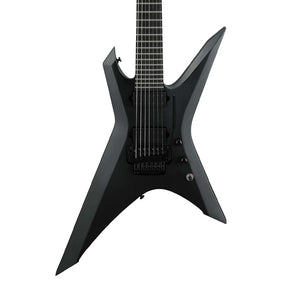 Ibanez Iron Label XPTB720-BKF 7-String Electric Guitar w/Bag, Black Flat