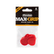 Jim Dunlop 471-3N Max-Grip Jazz III Nylon Pick, 6-Pack