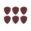 Jim Dunlop 549P114 Flow Standard Grip Picks, 1.14mm, 6-Pack