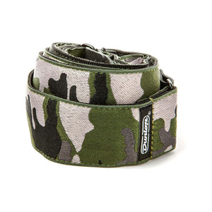 Jim Dunlop D67-16 Jacquard Ranger Green Guitar Strap