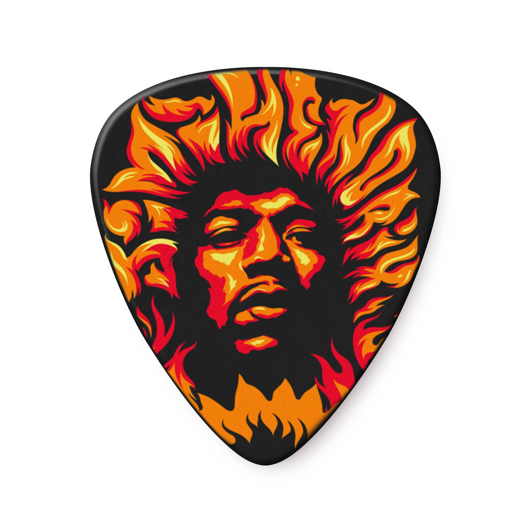 Jim Dunlop JHP14HV Jimi Hendrix Voodoo Fire Guitar Pick
