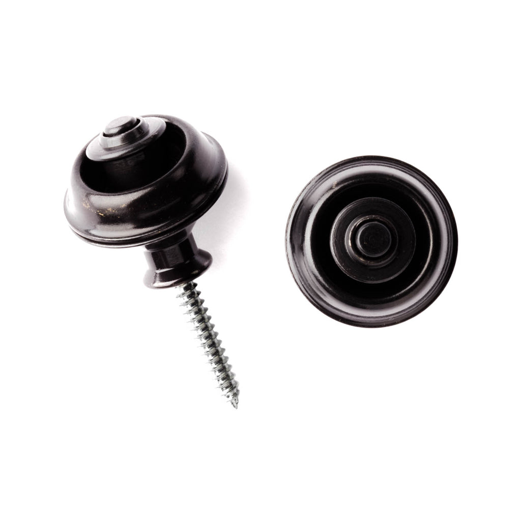 Jim Dunlop SLS-1033BK Straplock Dual Design System, Black