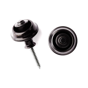 Jim Dunlop SLS-1033BK Straplock Dual Design System, Black