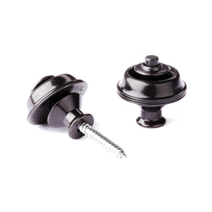 Jim Dunlop SLS-1033BK Straplock Dual Design System, Black