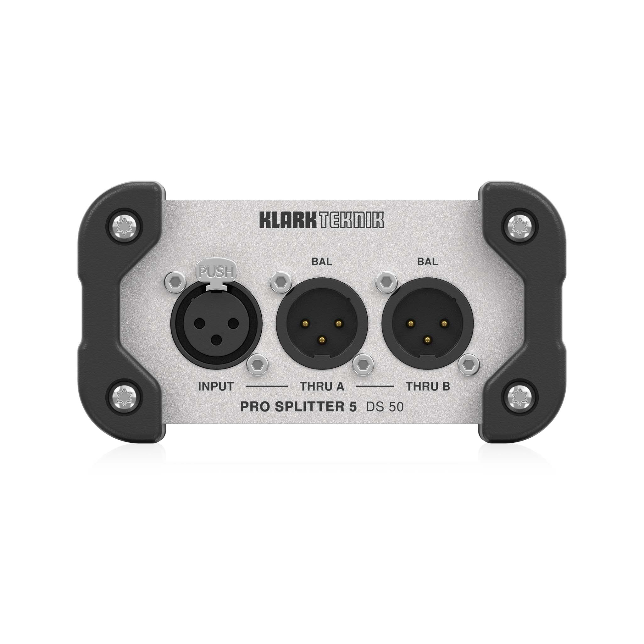 Klark Teknik DS 50 Passive 1-in / 5-out Signal Splitter w/ Extended Dynamic Range