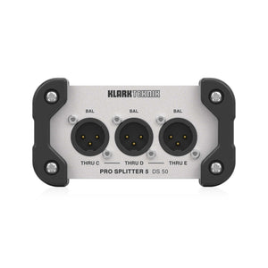 Klark Teknik DS 50 Passive 1-in / 5-out Signal Splitter w/ Extended Dynamic Range