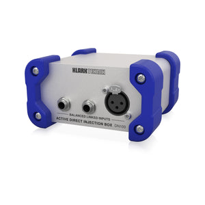 Klark Teknik DN100 V2 1-channel Active Direct Box with Extended Dynamic Range (DN100-V2)