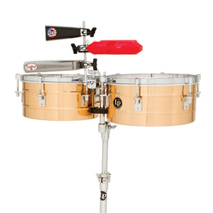 Latin Percussion LP257-BZ 14&15inch Tito Puente Timbales, Bronze