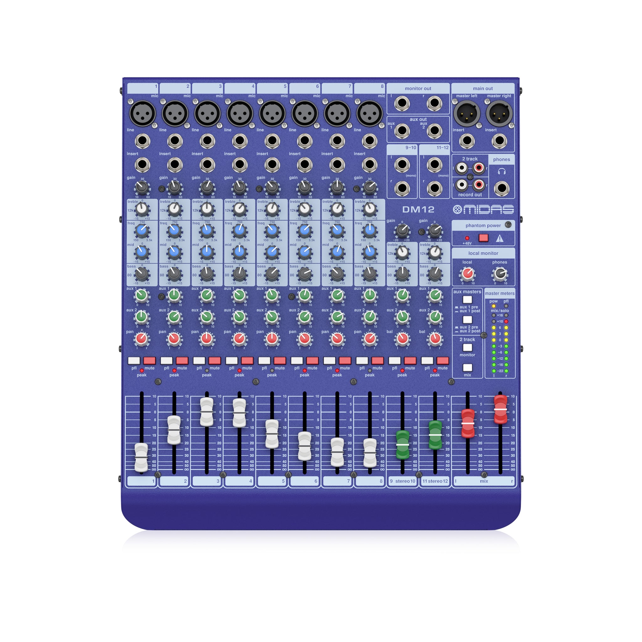 Midas DM12 12-channel Analog Mixer