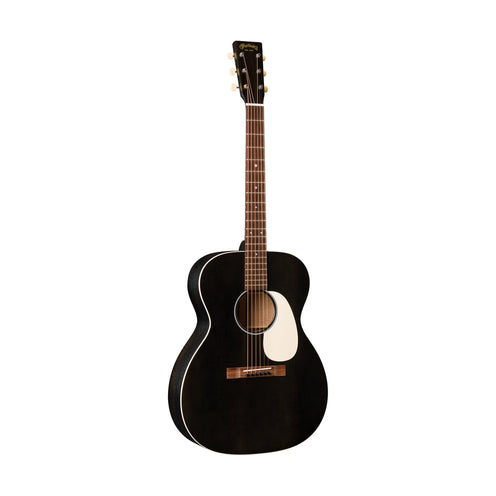 Martin 17 Series 000-17E Black Smoke Acoustic Guitar w/Case