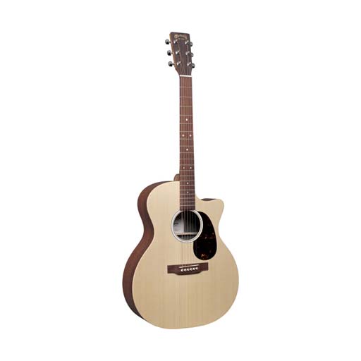 Martin GPC-X2E X Series Acoustic-Electric Guitar w/Bag, Mahogany HPL B&S