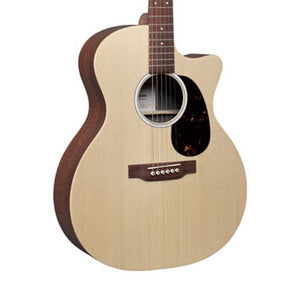 Martin GPC-X2E X Series Acoustic-Electric Guitar w/Bag, Mahogany HPL B&S