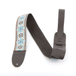 Martin 18A0084 Retro Woven Guitar Strap, Blue
